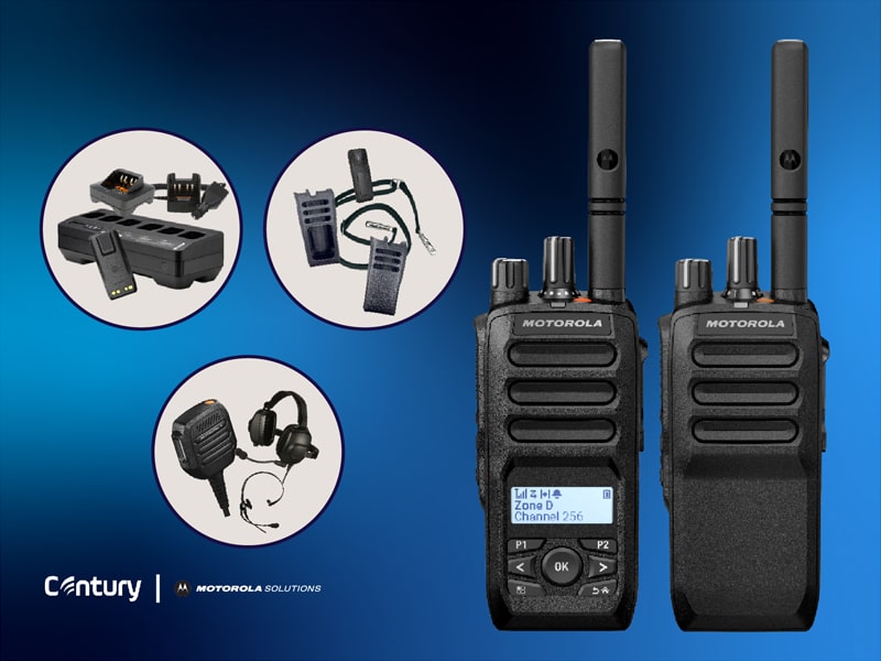 Bộ đàm Motorola R5 có thời lượng sử dụng Pin ấn tượng lên tới 32 giờ