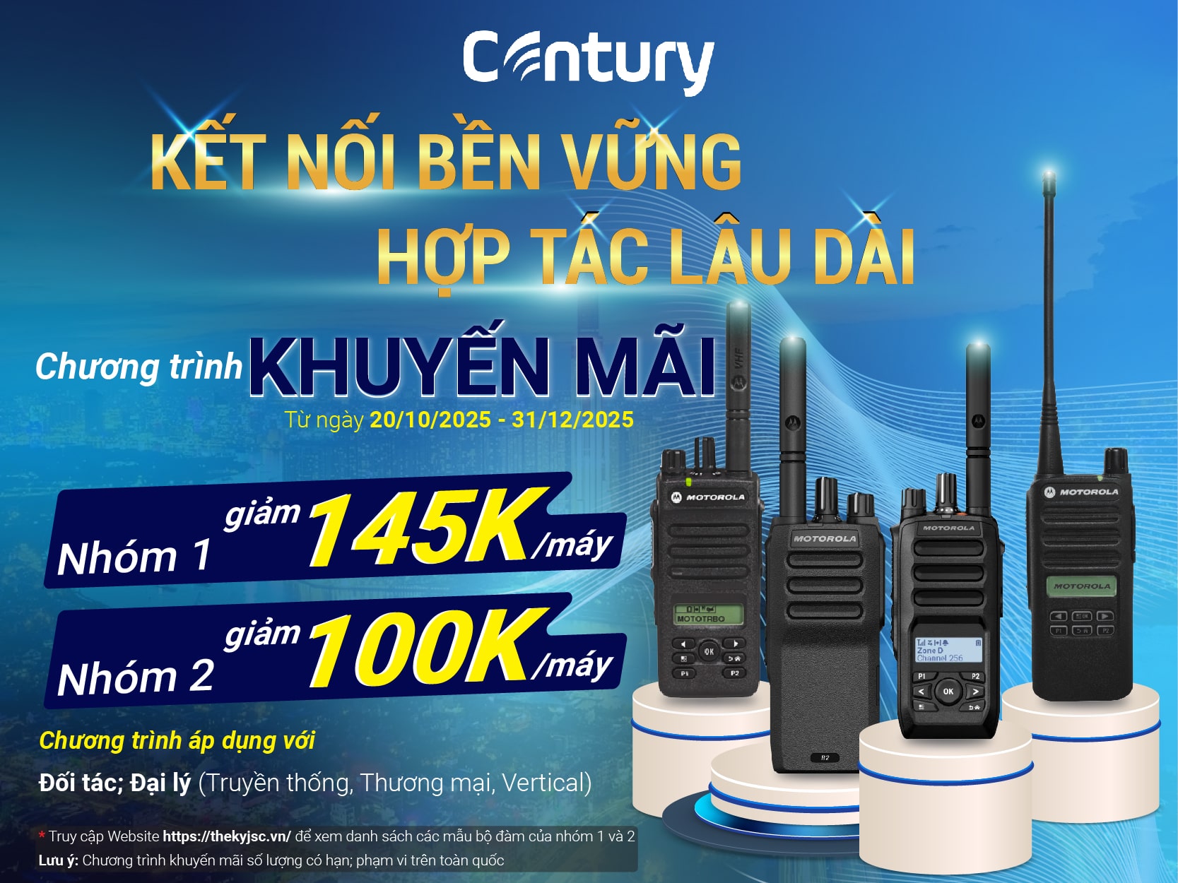 Chương Trình Khuyến Mãi: KẾT NỐI BỀN VỮNG - HỢP TÁC LÂU DÀI